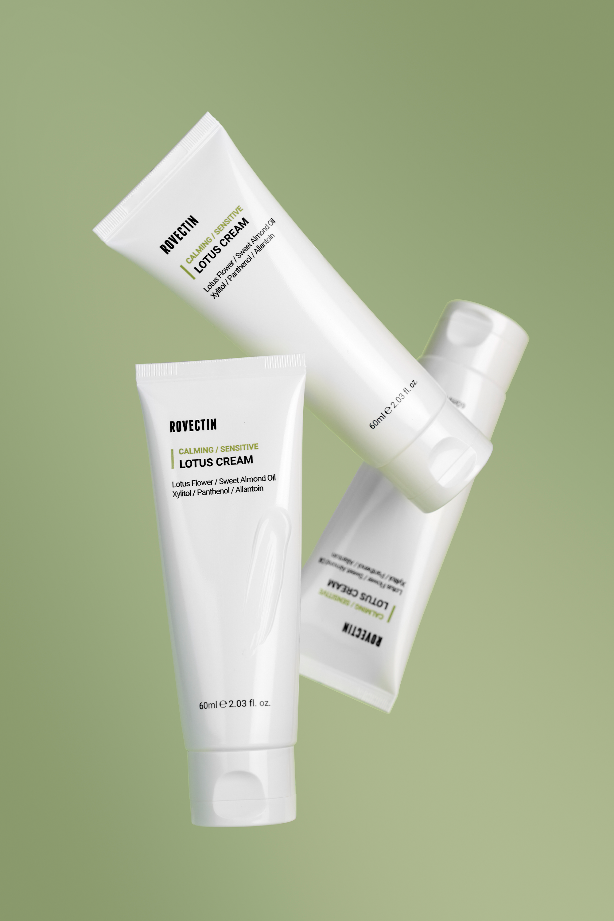 Calming Lotus Cream & Sunscreen Set