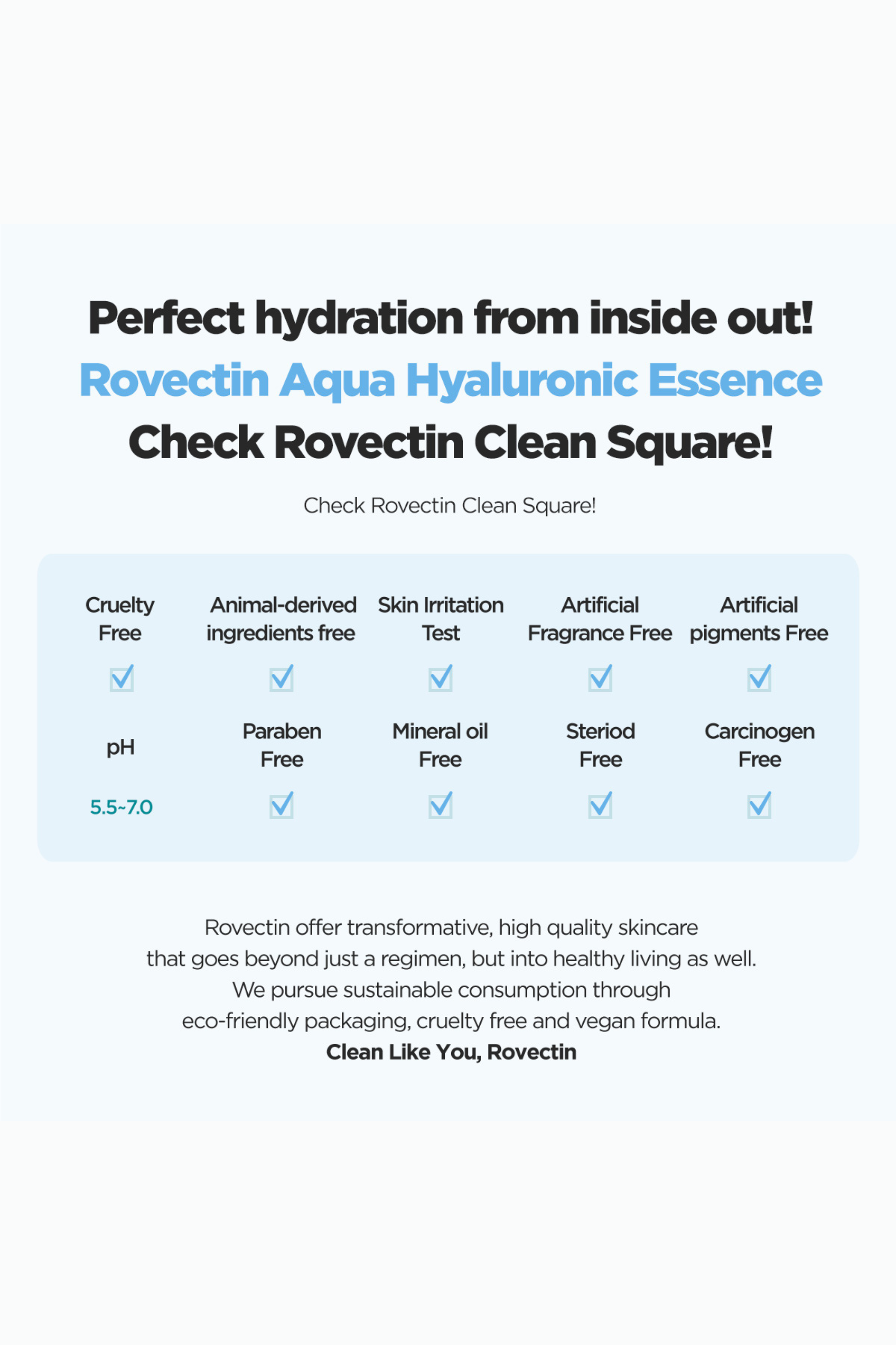 Aqua Cleansing Gel & Hyaluronic Essence Set