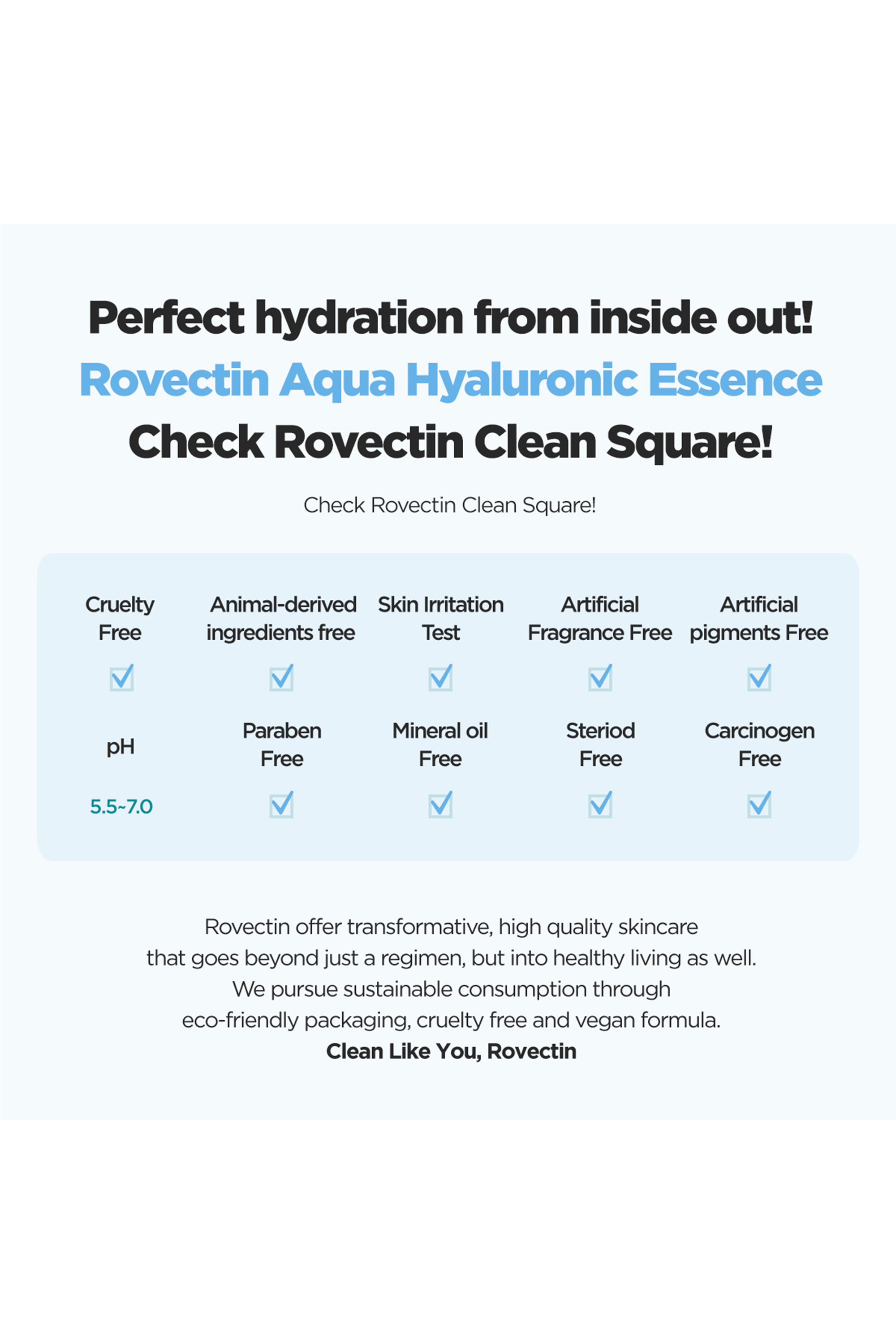 Aqua Hyaluronic Essence (Activating Treatment Lotion) - Rovectin Skin Essentials