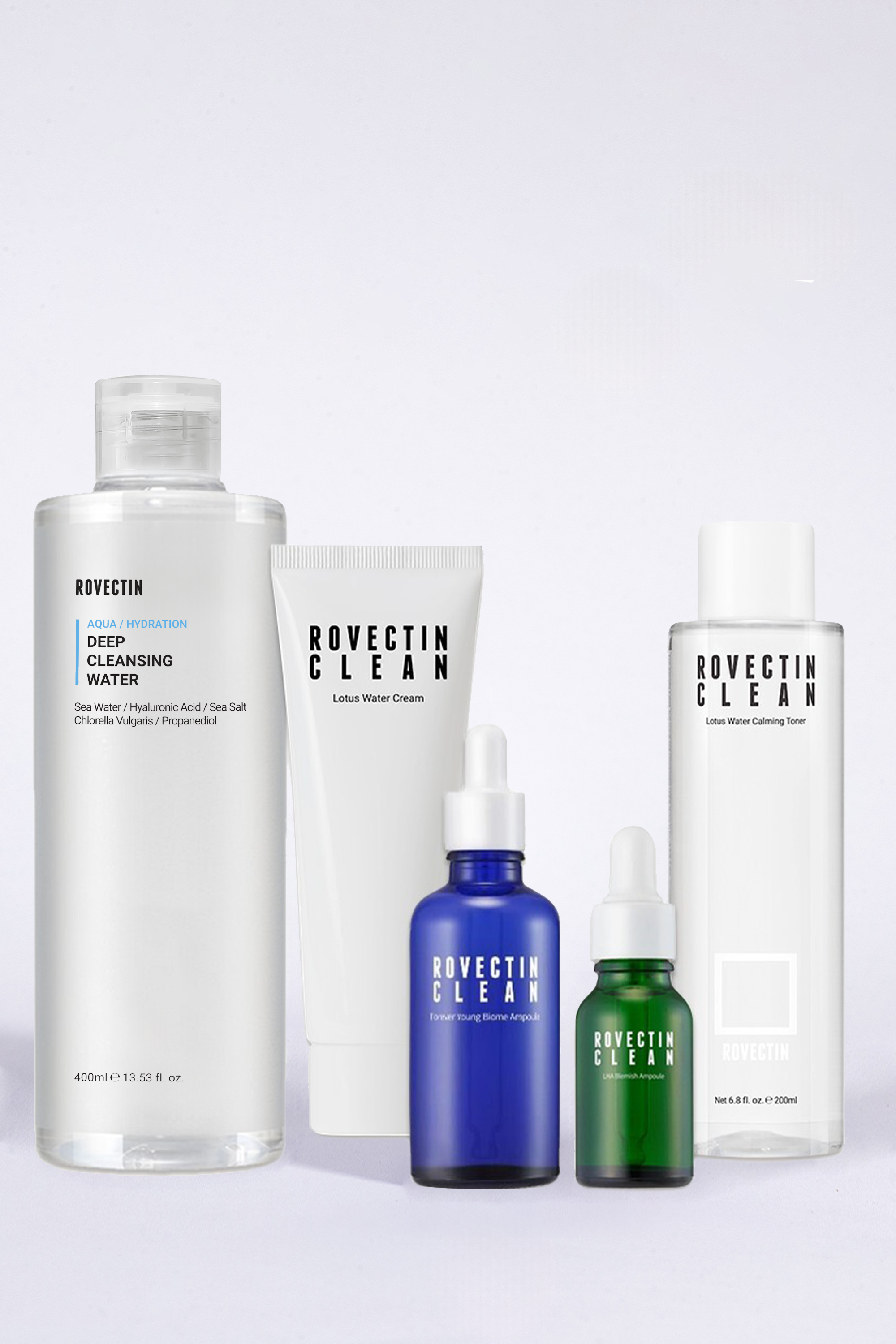 Clean Beauty Full Set ($116 Value) - Rovectin Skin Essentials