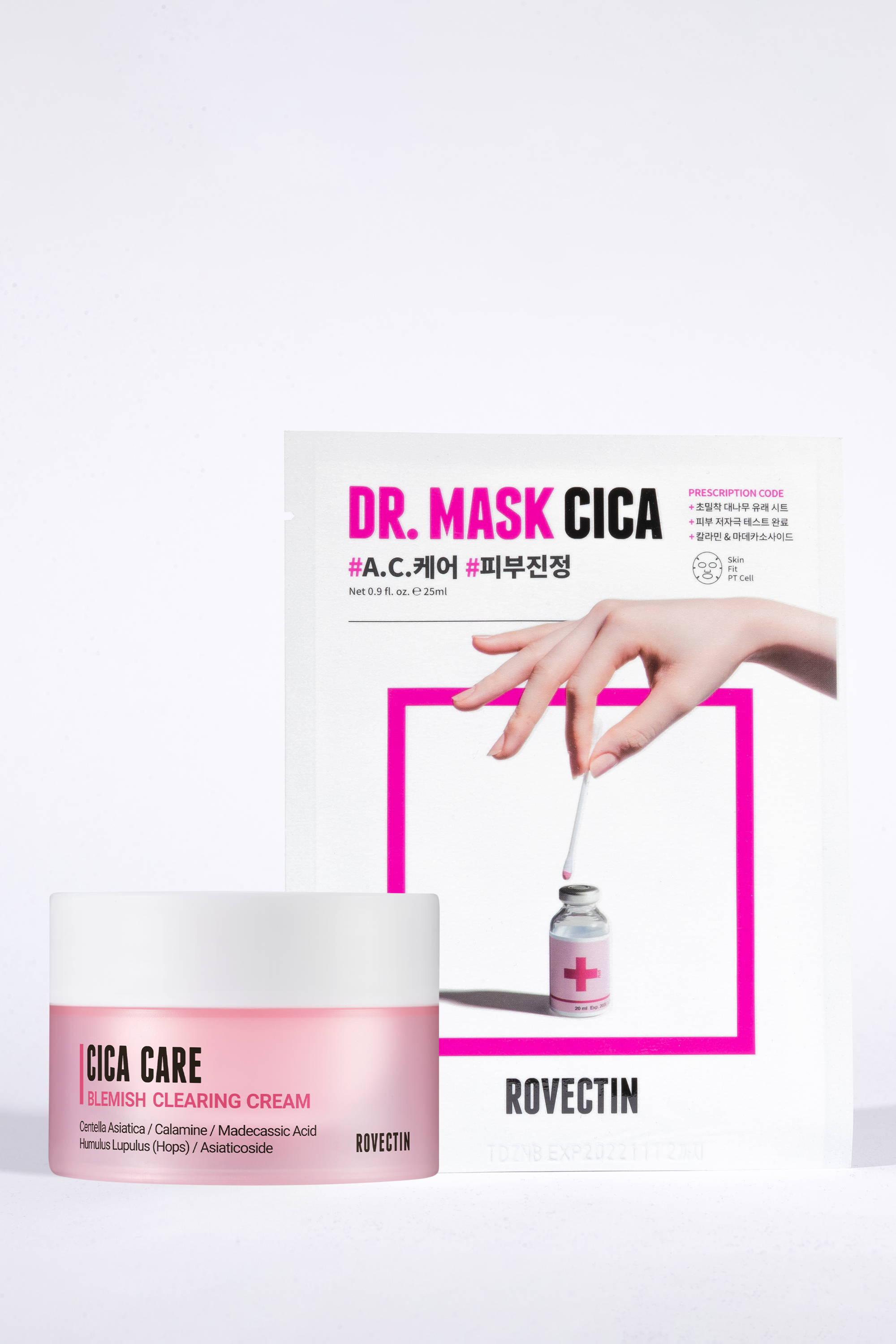 Cica Care Cream & Dr. Mask Cica Set ($53 Value)