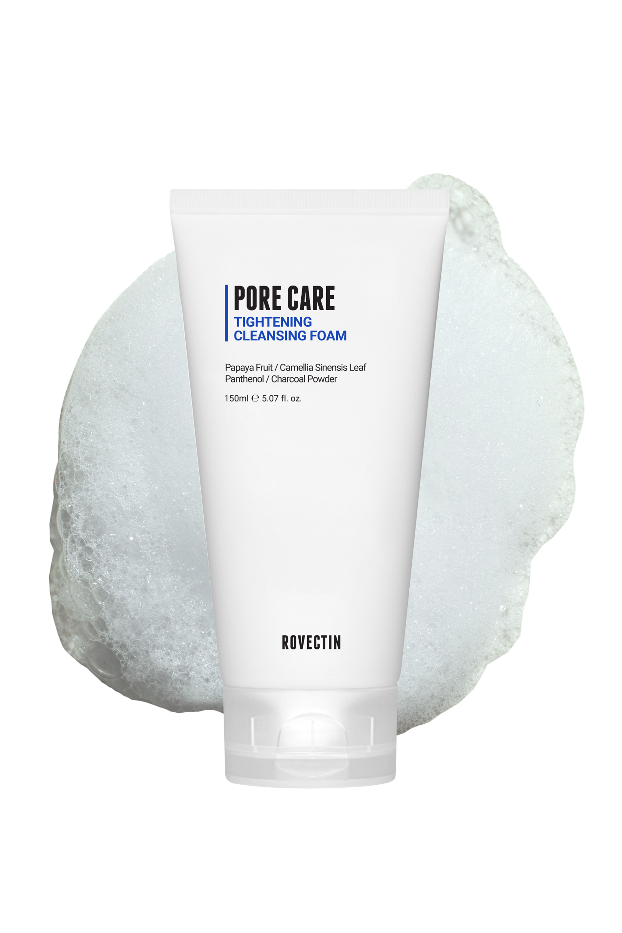 Pore Care Tightening Cleansing Foam - Rovectin Skin Essentials